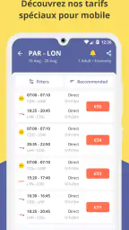 Jetcost : vols et voiture screenshot