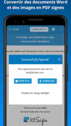 JetSign: Remplir et signer PDF screenshot