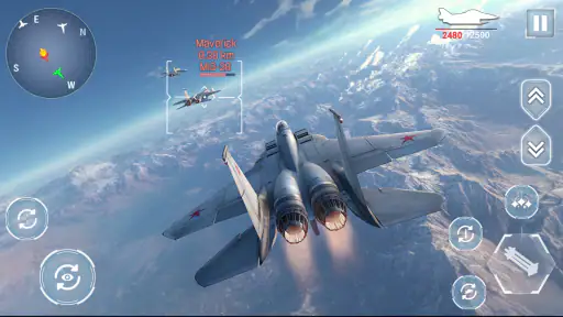 Jeu de bataille d'avions screenshot