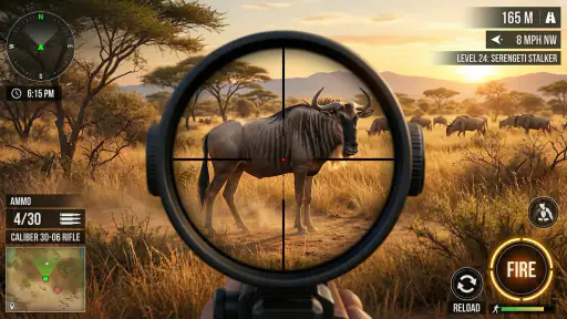 Jeu de chasse aux animaux screenshot