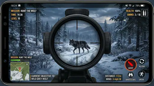 Jeu de chasse aux animaux screenshot