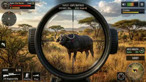 Jeu de chasse aux animaux screenshot