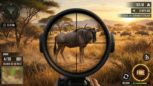 Jeu de chasse aux animaux screenshot