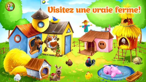 Jeu de Ferme jeux pour enfants screenshot