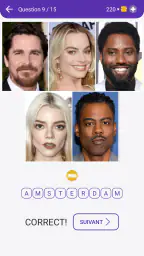 Jeu de Film: Quiz Cinema, Game screenshot
