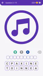 Jeu de Film: Quiz Cinema, Game screenshot