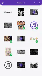 Jeu de Film: Quiz Cinema, Game screenshot
