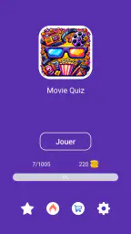Jeu de Film: Quiz Cinema, Game screenshot