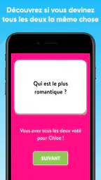 Jeu de quiz de couple screenshot