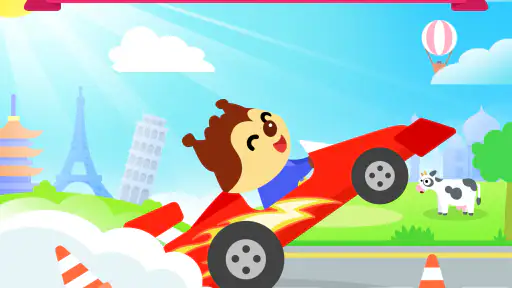 Jeu de voiture pour enfant screenshot