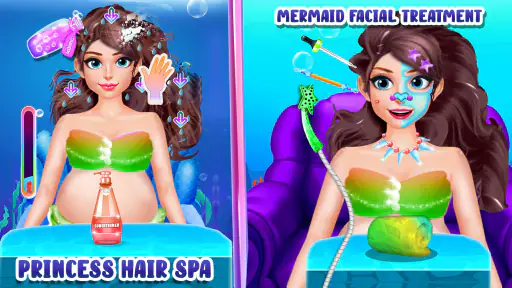 Jeux de bébé Sirène pour fille screenshot