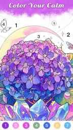Jeux de coloriage Zen Color screenshot