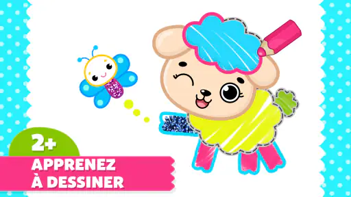 Jeux de dessin: coloriage bébé screenshot