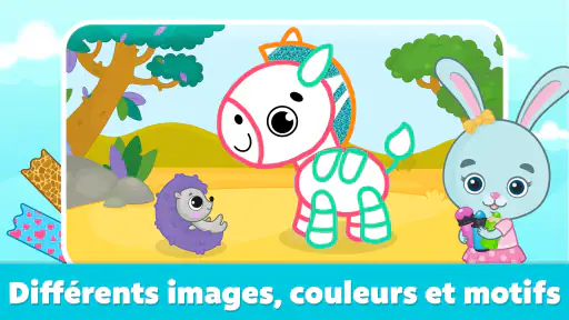 Jeux de dessin: coloriage bébé screenshot