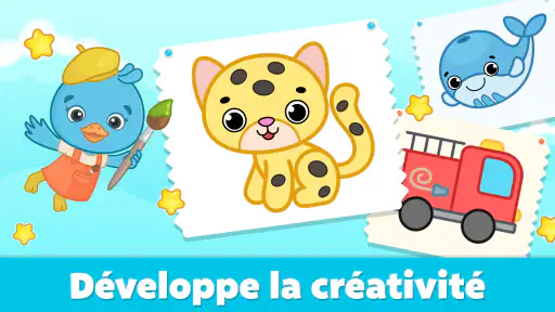 Jeux de dessin: coloriage bébé screenshot