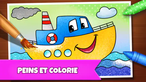 Jeux de dessin: peins, couleur screenshot