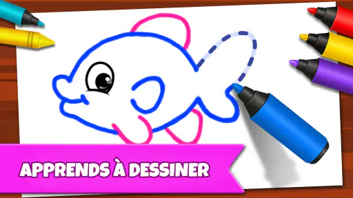 Jeux de dessin: peins, couleur screenshot