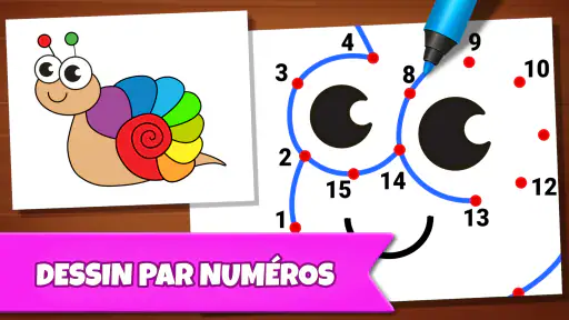 Jeux de dessin: peins, couleur screenshot