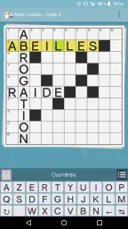 Jeux de grille (mots fléchés & screenshot