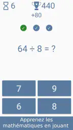 Jeux de maths screenshot