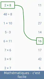 Jeux de maths screenshot