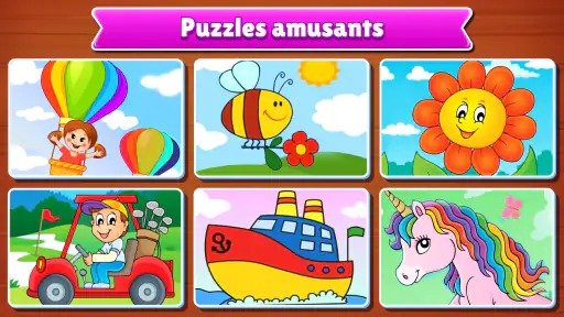 Jeux de puzzle enfant âge 2-7 screenshot