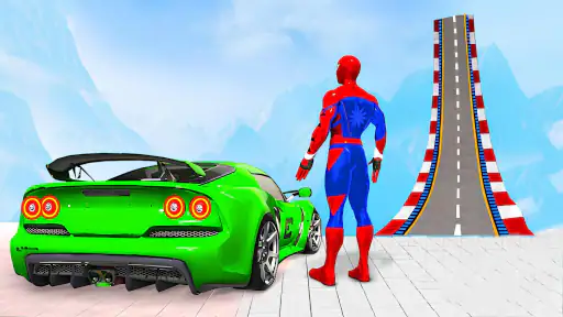 Jeux de Super héros de Voiture screenshot