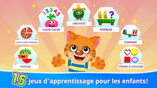 Jeux éducatif pour enfants 3 4 screenshot