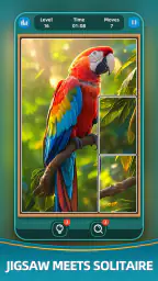 Jigtile: Jigsaw Solitaire screenshot