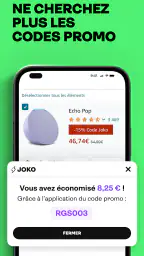 Cashback & code promo - Joko screenshot