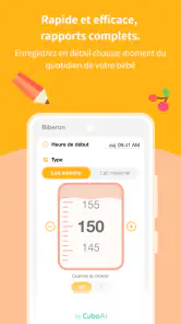 Journal de bébé Suivi parental screenshot