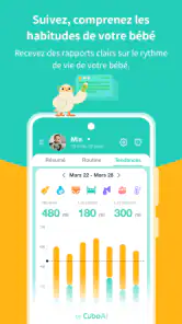 Journal de bébé Suivi parental screenshot
