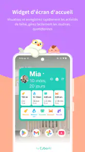 Journal de bébé Suivi parental screenshot
