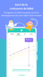 Journal de bébé Suivi parental screenshot