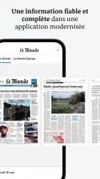 Journal Le Monde screenshot
