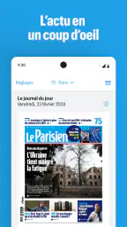 Journal Le Parisien screenshot