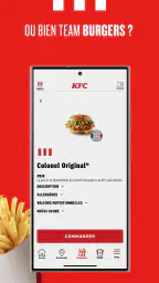 KFC France : Poulet & Burger screenshot
