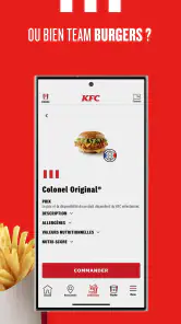 KFC France : Poulet & Burger screenshot