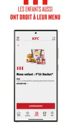 KFC France : Poulet & Burger screenshot