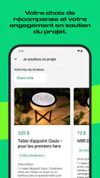 Kickstarter screenshot