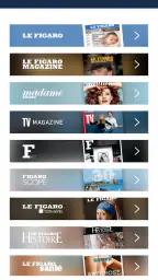 Kiosque Figaro: Journal screenshot