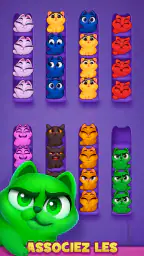 Kitty Sort: Twisted Tails screenshot