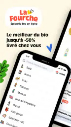 La Fourche magasin bio screenshot