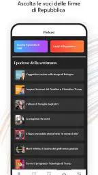 la Repubblica - news online screenshot