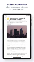 La Tribune screenshot