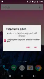 Lady Pill Reminder screenshot