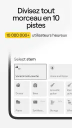 LALAL.AI: Extracteur voix IA screenshot