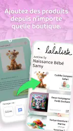 Lalaliste - Liste de Naissance screenshot
