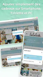Lalaliste - Liste de Naissance screenshot
