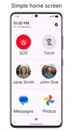 Lanceur senior: Easy Phone screenshot